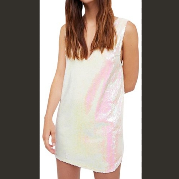 Free People Sequin Mini Dress - Picture 8 of 8